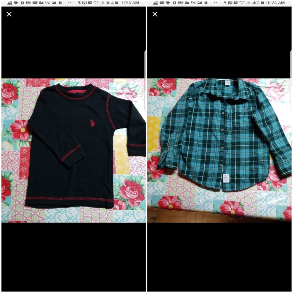 2 boys shirts for $12